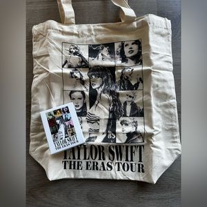 Taylor swift eras tour tote and lanyard